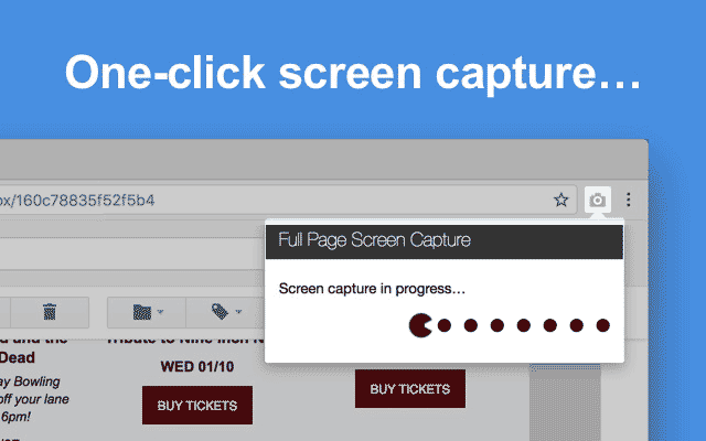 Full page screen capture