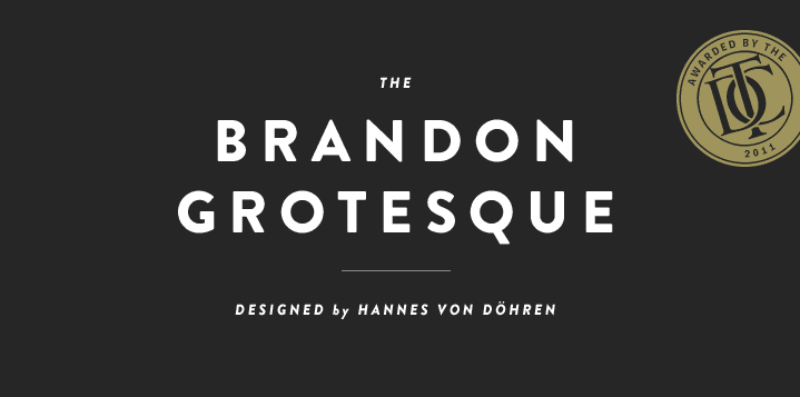 Brandon Grotesque Font Brandon Grotesque Font