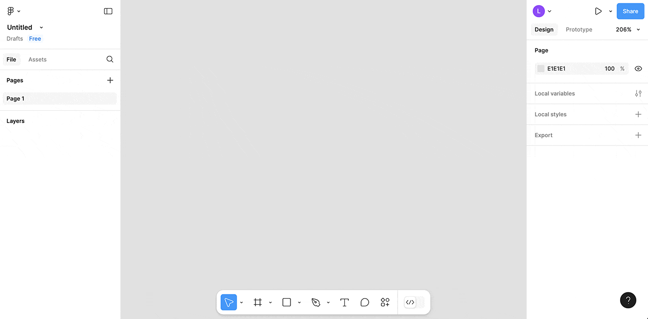 Огляд інтерфейсу Figma
