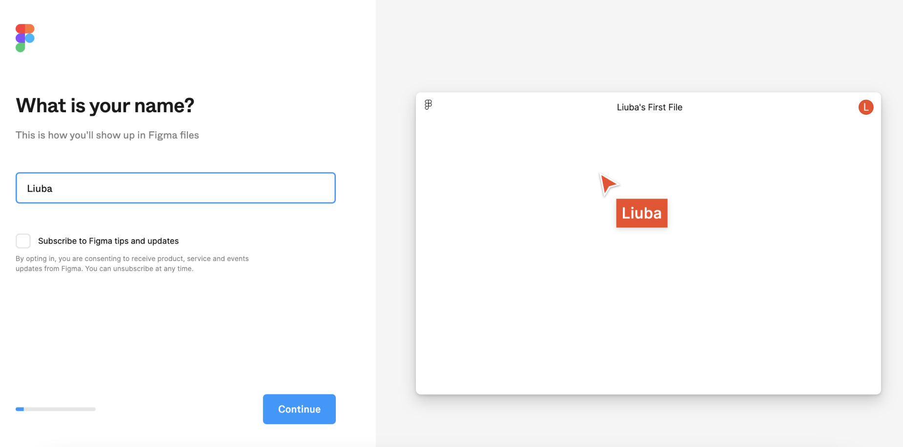 Вкажіть імʼя для акаунту Figma